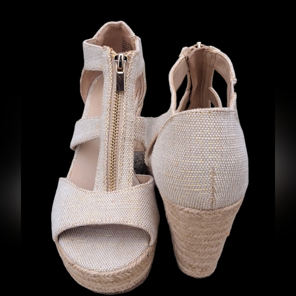 a new day Shoes - Women's Carla Slide Wedges, Zipper Espadrille